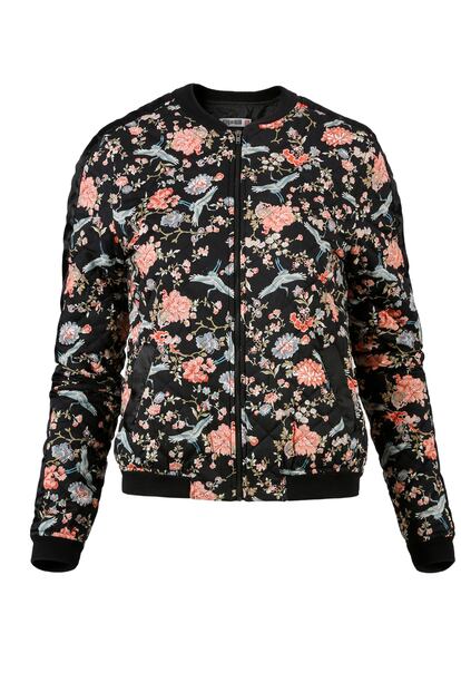 Bomber con estampado floral de C&A (c.p.v).