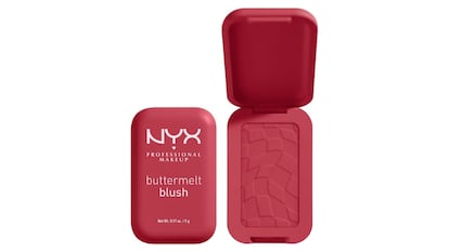 This Nyx blush is intensely pigmented and blends instantly.