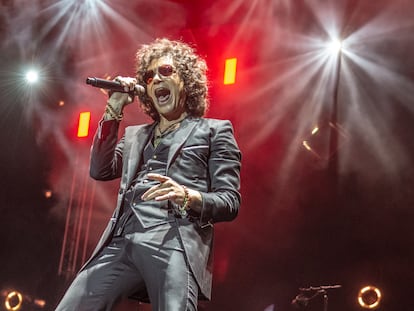 Bunbury, actuando en julio de 2018 en el Festival Cruïlla de Barcelona.