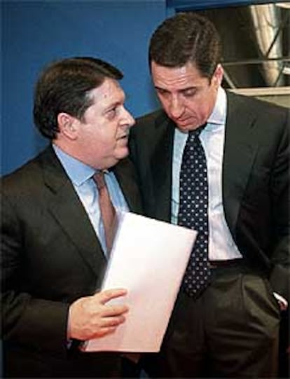 José Luis Olivas y Eduardo Zaplana.