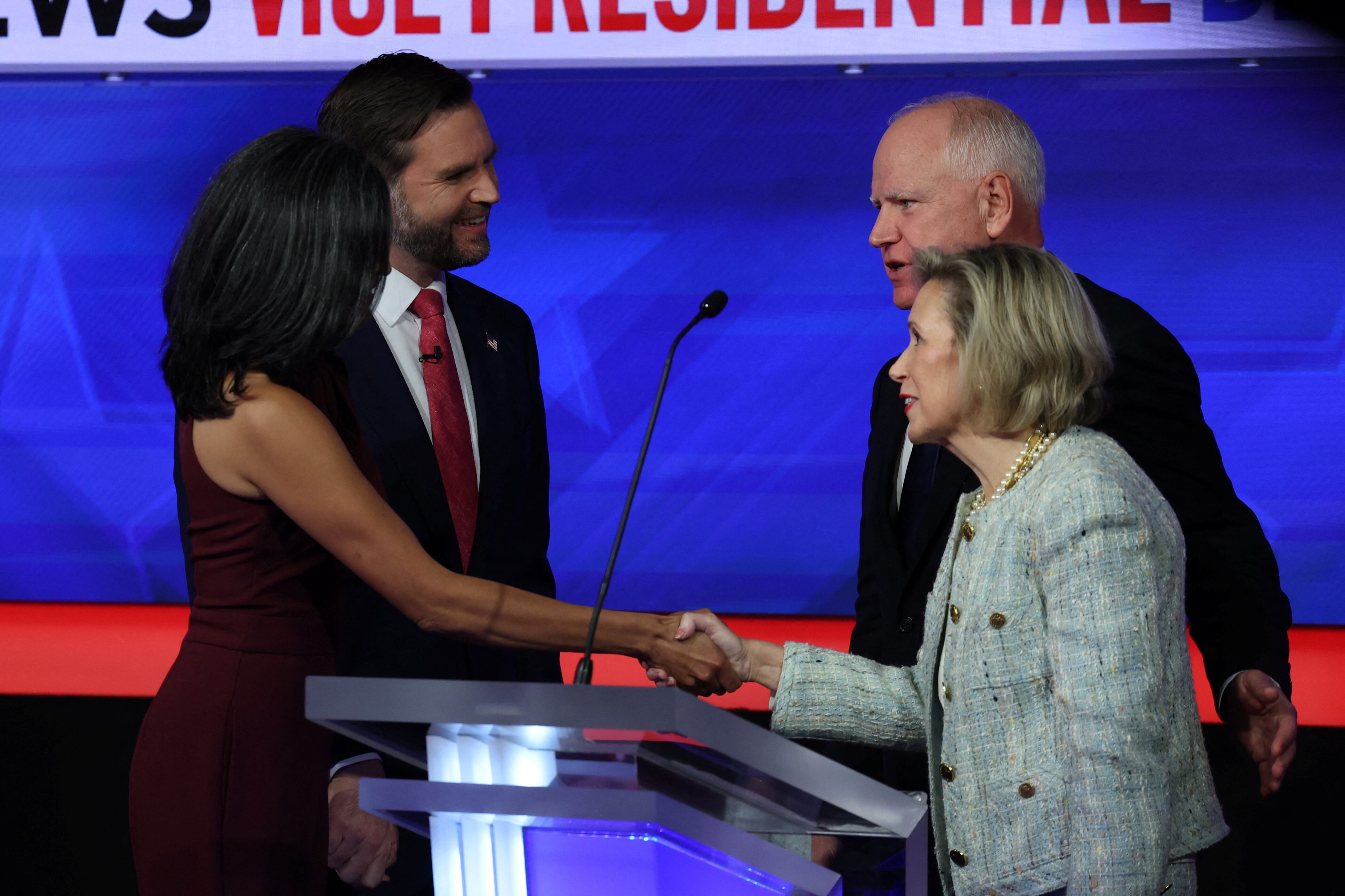 Y el ganador del debate entre vicepresidentes fue… la amabilidad del Medio Oeste