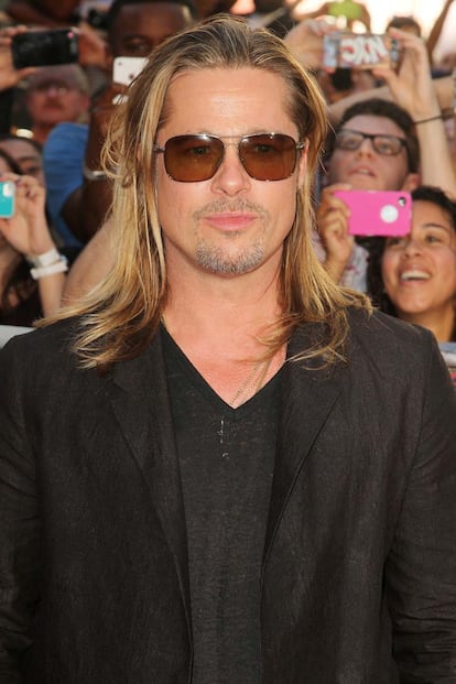 El pelazo de Brad Pitt también cumple 50 años