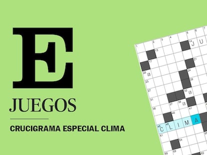 Crucigrama especial sobre el cambio climático