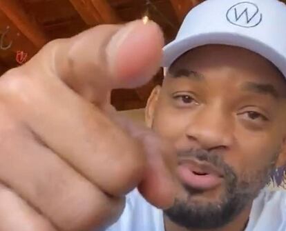 Will Smith en una imagen del vídeo en el que elogió el gesto de Diego Méntrida en el Triatlón de Santander