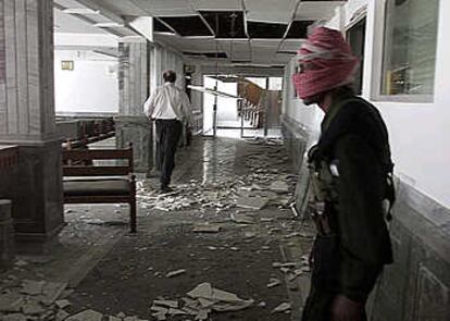 Tres misiles han alcanzado un hospital en Bagdad.