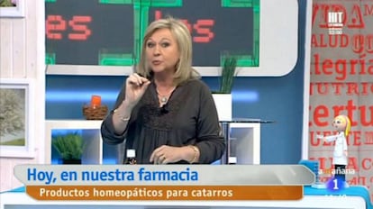 Promoción de falsos remedios en La 1.