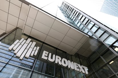 Sede de Euronext en La Defense, en París.