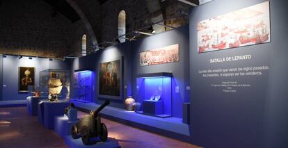 Una parte de la exposición 'A tempora', en Sigüenza.