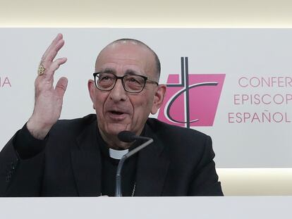 Juan José Omeya, nuevo presidente de la Conferencia Episcopal Española.