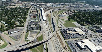 Ampliación de la autopista North Tarrant Express, en Dallas (Texas, EE UU), realizada por Ferrovial