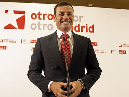 El secretario general de los socialistas madrileños, Tomás Gómez.