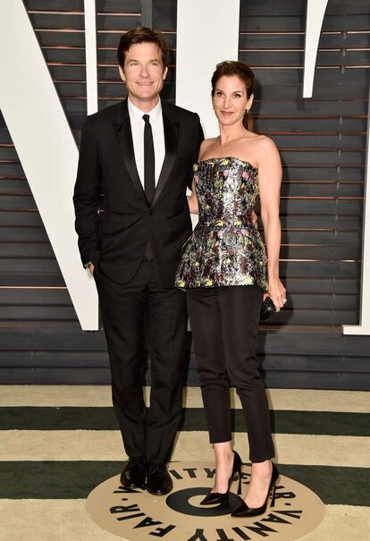 Jason Bateman y Amanda Anka.