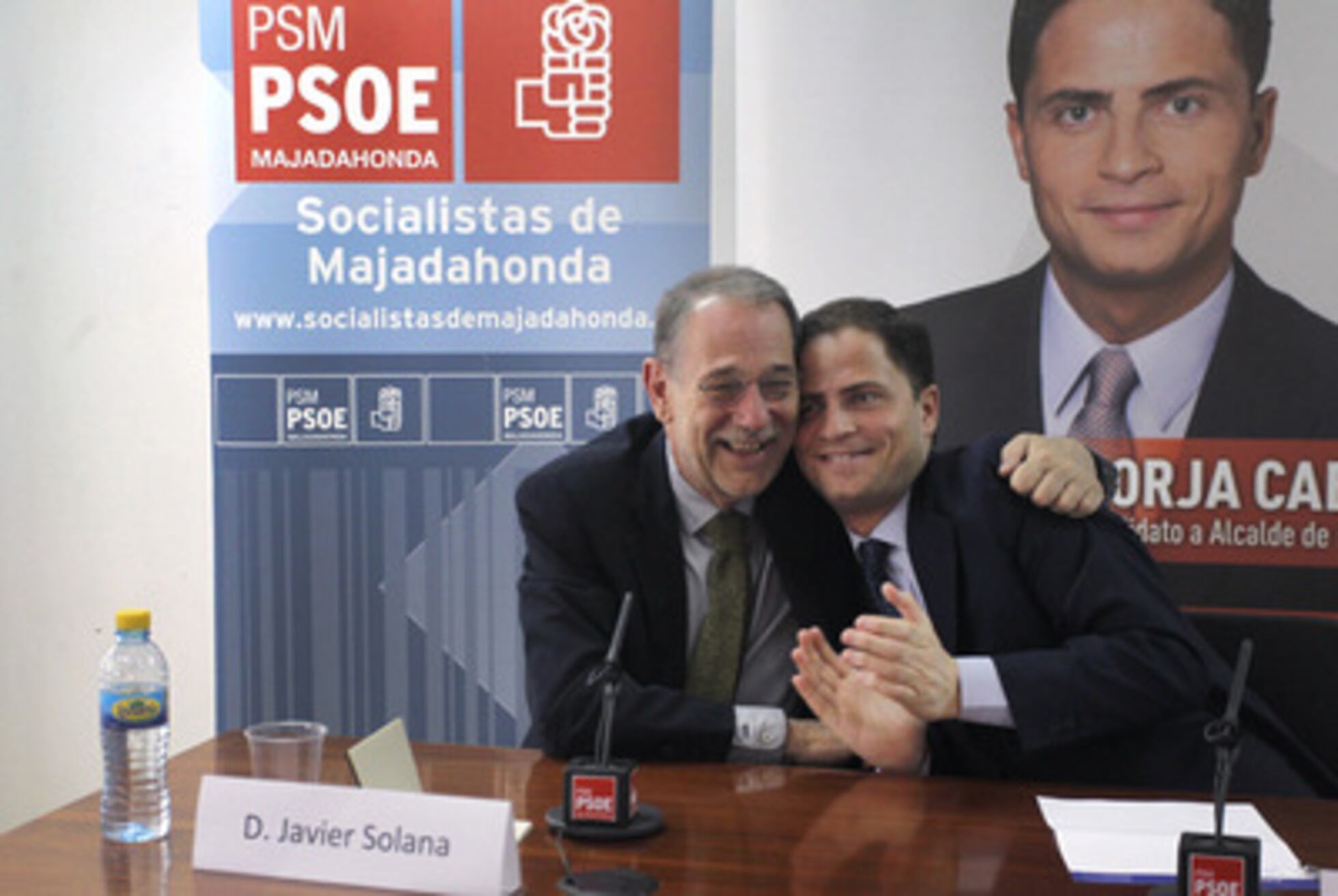 Solana apoya al candidato socialista de Majadahonda | Noticias de Madrid |  EL PAÍS