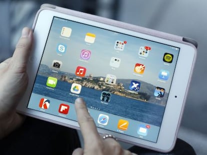 La nueva iPad Mini Retina.