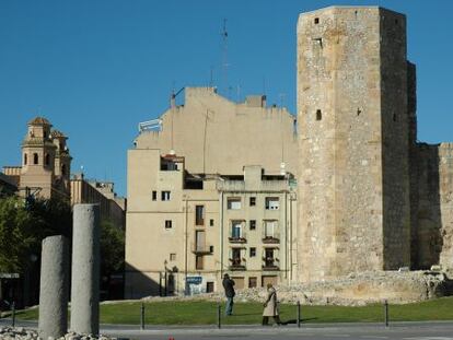 La cabecera del circo romano de Tarraco.