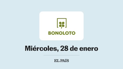 Bonoloto comprobar sorteo del miércoles 28 de enero de 2026