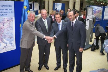 Los presidentes de Murcia, Valencia, Cataluña y Baleares