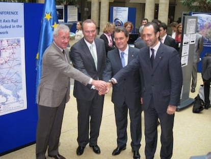 Los presidentes de Murcia, Valencia, Catalu&ntilde;a y Baleares