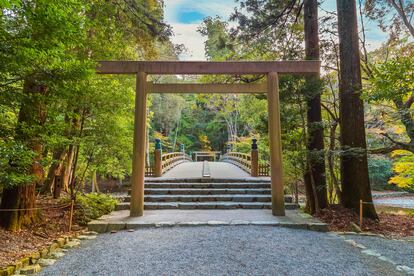 Ise- Jingu- Naiku, el gran santuario de Japón.