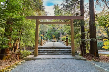 Ise- Jingu- Naiku, el gran santuario de Japón.