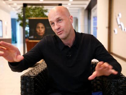 Jordi Cruyff, en Quito.