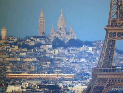 Vista de la Torre Eiffel.