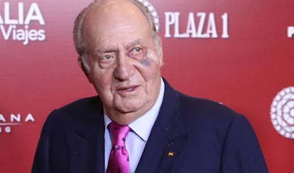 El rey Juan Carlos, en la presentación de los carteles de San Isidro 2019, el pasado día 22.