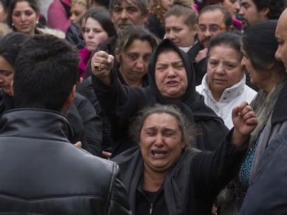 Funeral de la v&iacute;ctima en Pontevedra