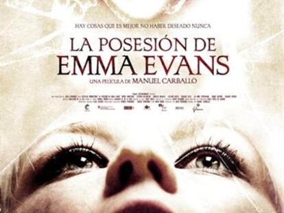 Cartel de La posesión de Emma Evans