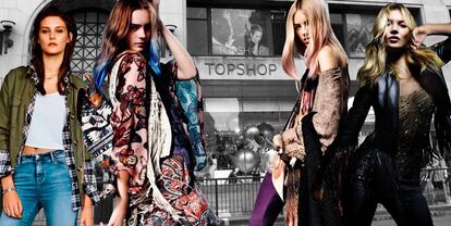 La tienda de Topshop en la calle comercial más transitada de Londres es emblema de una época que no volverá.