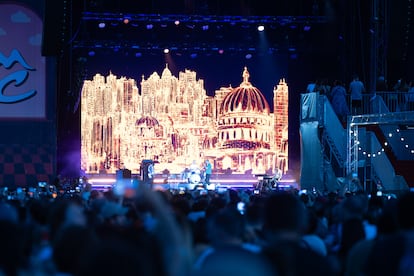 El concierto de Keane en Mad Cool, desde una perspectiva lejana.