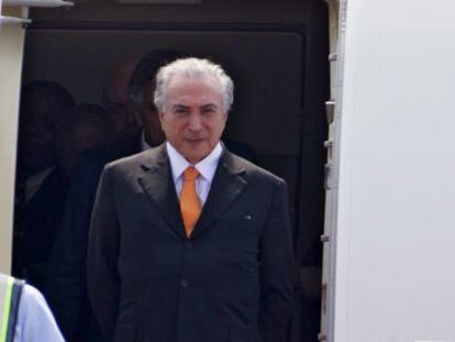 El presidente brasile&ntilde;o, Michel Temer.