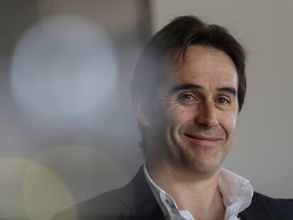 Julen Lopetegui, en Las Rozas.