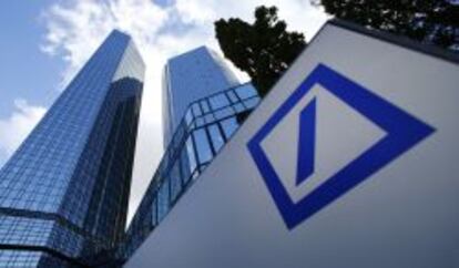 Sede de Deutsche Bank en Fráncfort.