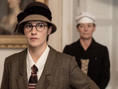 Ruth Bradley como Agatha Christie en 'La verdad del crimen'.