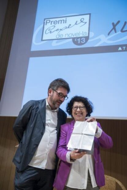 La escritora Josefa Contijoch ganadora del Premio Crexells.