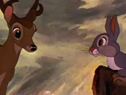 Un fotograma de la película 'Bambi'.