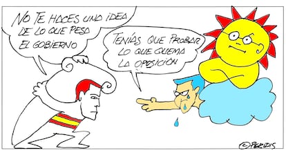 Viñeta de Peridis del 31 de agosto de 2025