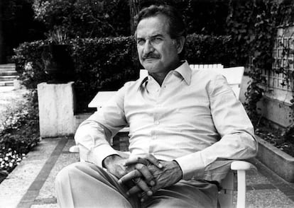 Carlos Fuentes, en una imagen datada en 1979.