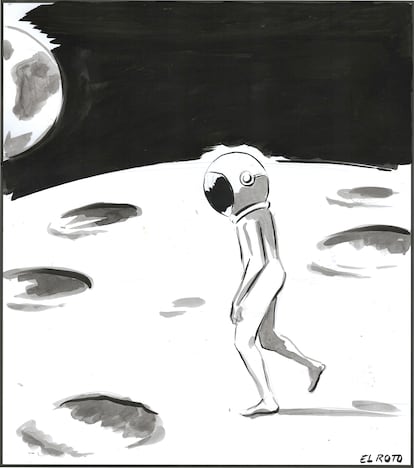El Roto: en la Luna