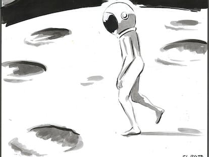 El Roto: en la Luna