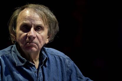 Michel Houellebecq, en París en abril de 2019.