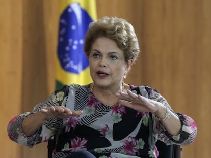 A presidenta Dilma Rousseff concede entrevista em Bras&iacute;lia nesta ter&ccedil;a. 