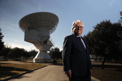 Günther Hasinger, nuevo director de ciencia de la Agencia Espacial Europea, en las instalaciones de la ESA en Villanueva de la Cañada (Madrid)