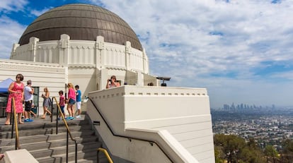 El Observatorio Griffith, en Los Ángeles. 