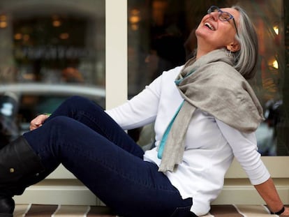 La novelista Louise Penny, retratada en Barcelona.