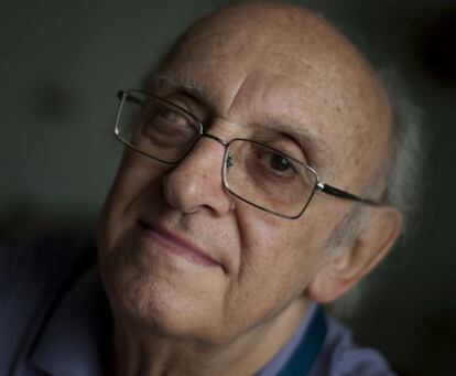 Petros Márkaris, retratado esta semana en Santander.