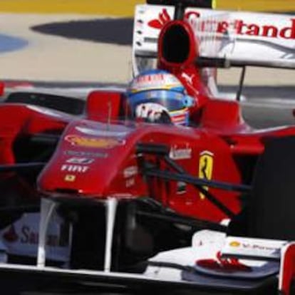 El Ferrari de Alonso consume bioetanol