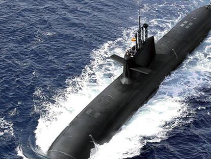 Imagen virtual del submarino S-80, 