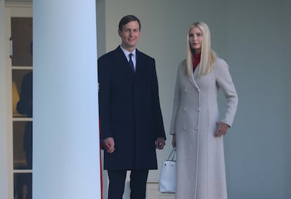 Ivanka Trump y su Jared Kushner, en la Casa Blanca.